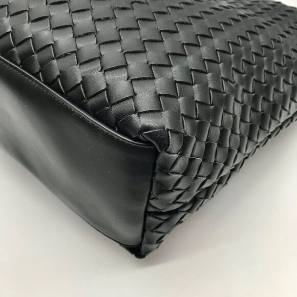 On 34th Black Woven Tote Bag - Picture 7 of 10